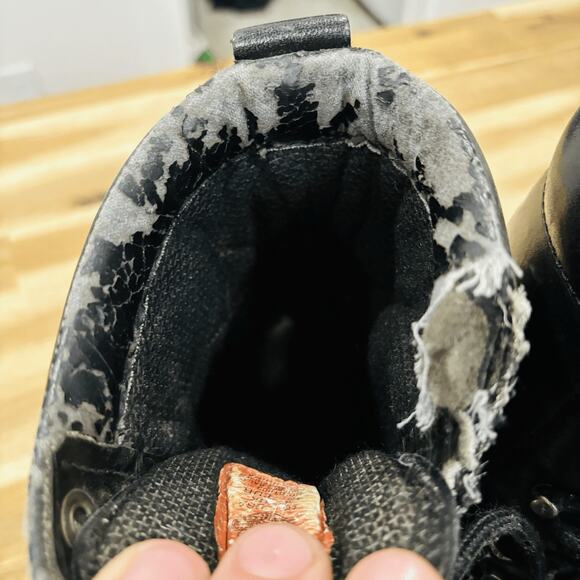 Harley-Davidson Men's Faded Glory Black Leather Motorcycle Riding Boots Size 10 - Picture 11 of 13